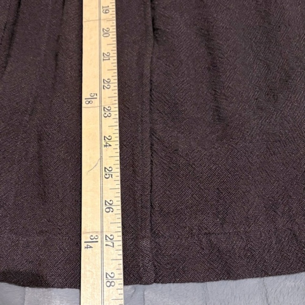 Eileen Fisher Viscose Linen Blend Open‎ Front Jacket- M Laganlook Minimalist - Picture 10 of 10